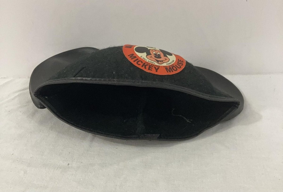 Disney Mickey Mouse Ears Hat/Cap - Vintage, Black - Hats - ThrowbackBuys - ResellerDoor