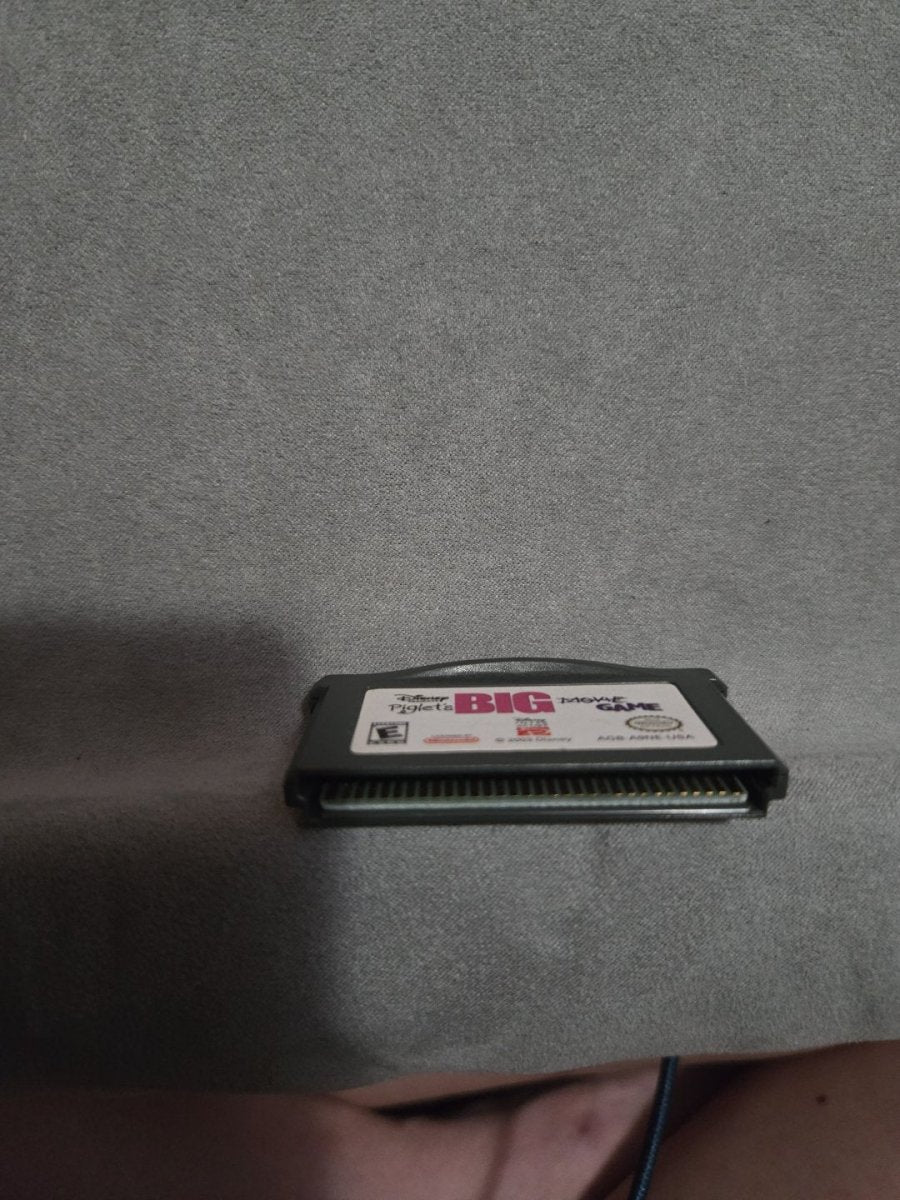 Disney Piglets Big Movie GameBoy Advance Game - Video Games - ThrowbackBuys - Amanda's Awesome Finds