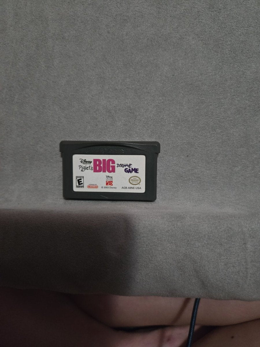 Disney Piglets Big Movie GameBoy Advance Game - Video Games - ThrowbackBuys - Amanda's Awesome Finds