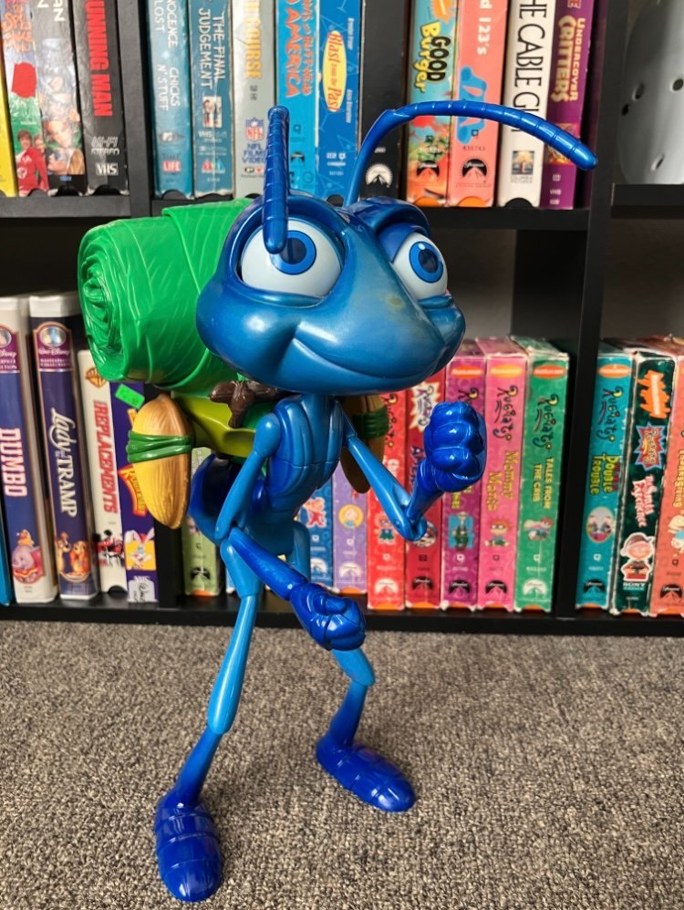 Disney Pixar A Bug's Life Flik 12" Figure 1998 - Action Figures & Collectibles - ThrowbackBuys - The Rickstalgia Shop