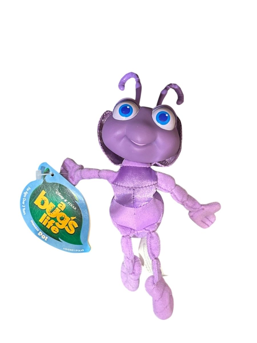 Disney Pixar A Bugs Life Princess Dot Plush Mattel - 1998 - Plushies - ThrowbackBuys - Abunnysvintageco
