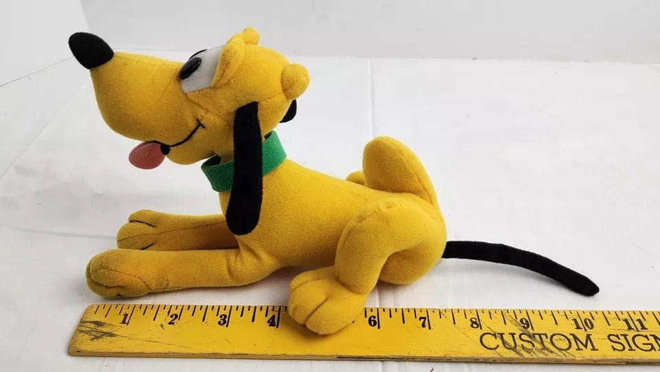 Disney Pluto Stuffed Animal - Yellow - Collectible Toys - ThrowbackBuys - ResellerDoor