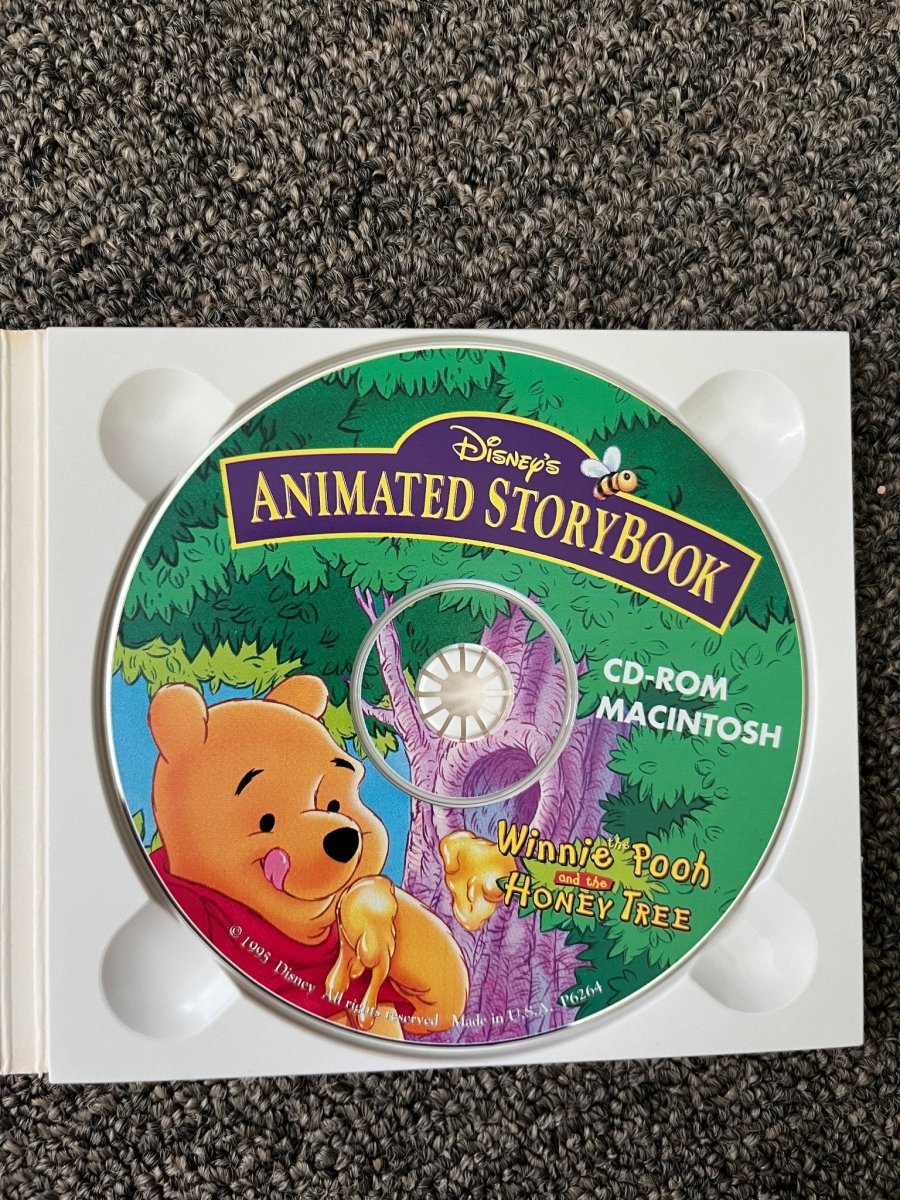Disney Pooh Bear's Animated Storybook - CDs - ThrowbackBuys - The Rickstalgia Shop