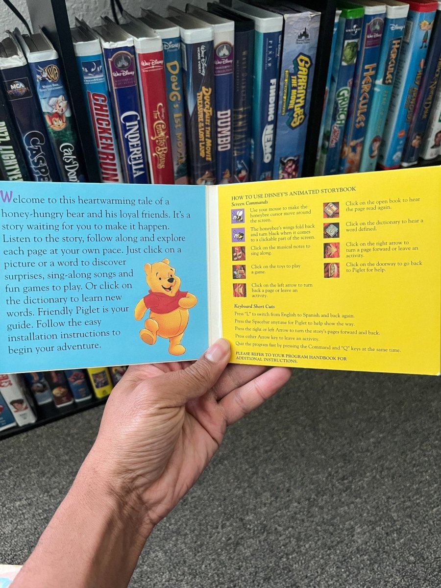 Disney Pooh Bear's Animated Storybook - CDs - ThrowbackBuys - The Rickstalgia Shop