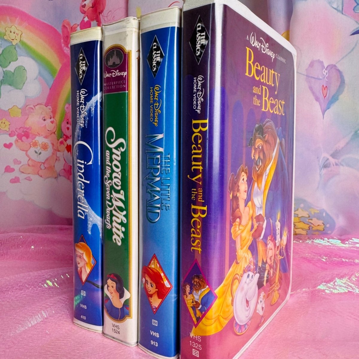 Disney Princess VHS Bundle – Cinderella, Snow White, Beauty and the Beast, The Little Mermaid - VHS - ThrowbackBuys - Starbunnyvintage