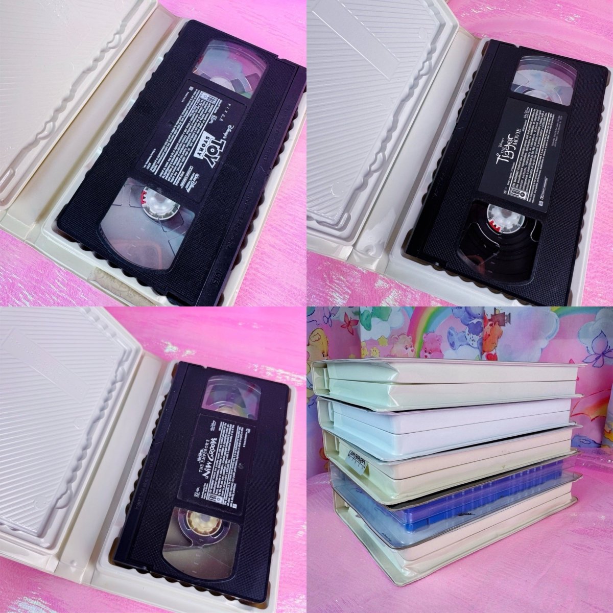 Disney VHS Bundle – Monsters Inc, Toy Story, Emperor’s New Groove, Tigger Movie - VHS - ThrowbackBuys - Starbunnyvintage