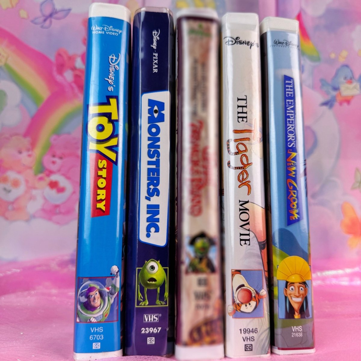 Disney VHS Bundle – Monsters Inc, Toy Story, Emperor’s New Groove, Tigger Movie - VHS - ThrowbackBuys - Starbunnyvintage