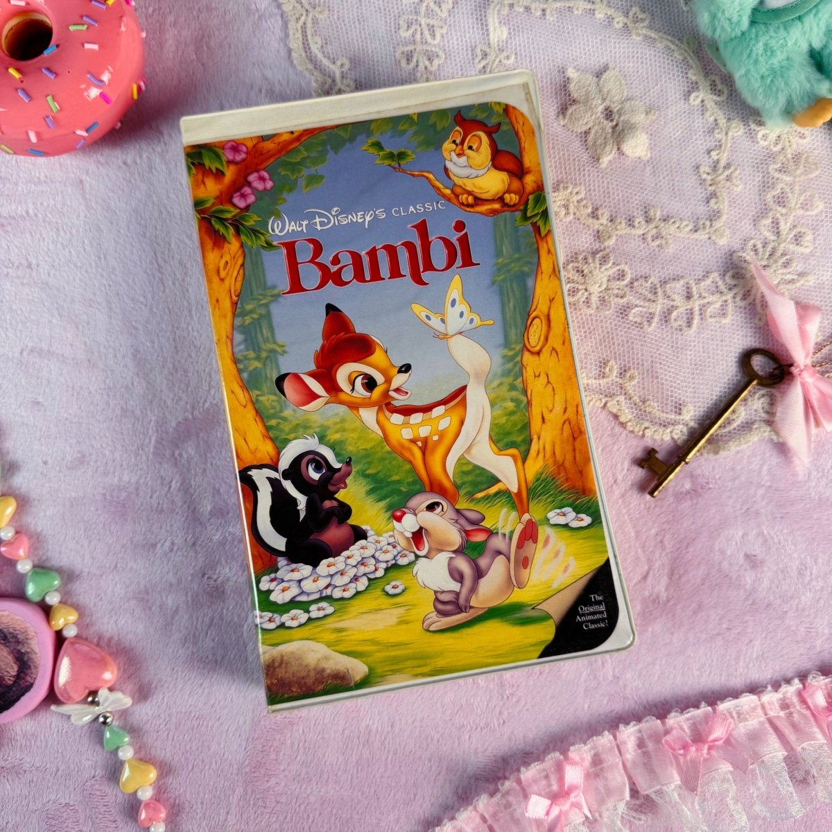 Disney VHS Tape - Bambi - Clamshell Movie Vintage 90s Nostalgia - VHS - ThrowbackBuys - Starbunnyvintage