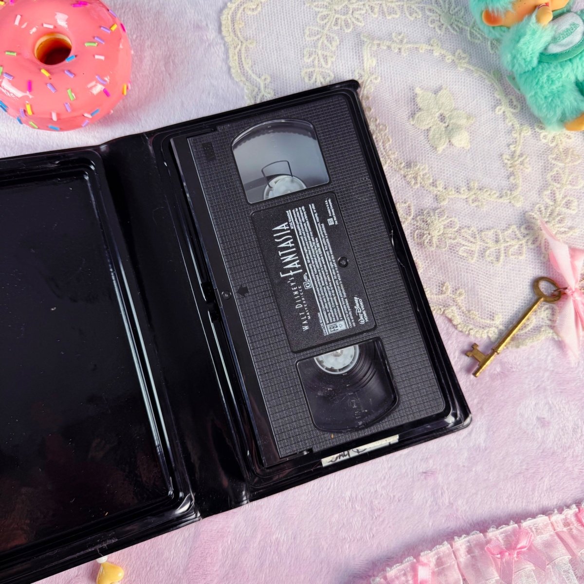 Disney VHS Tape - Fantasia - Clamshell Movie Vintage 90s Nostalgia - VHS - ThrowbackBuys - Starbunnyvintage