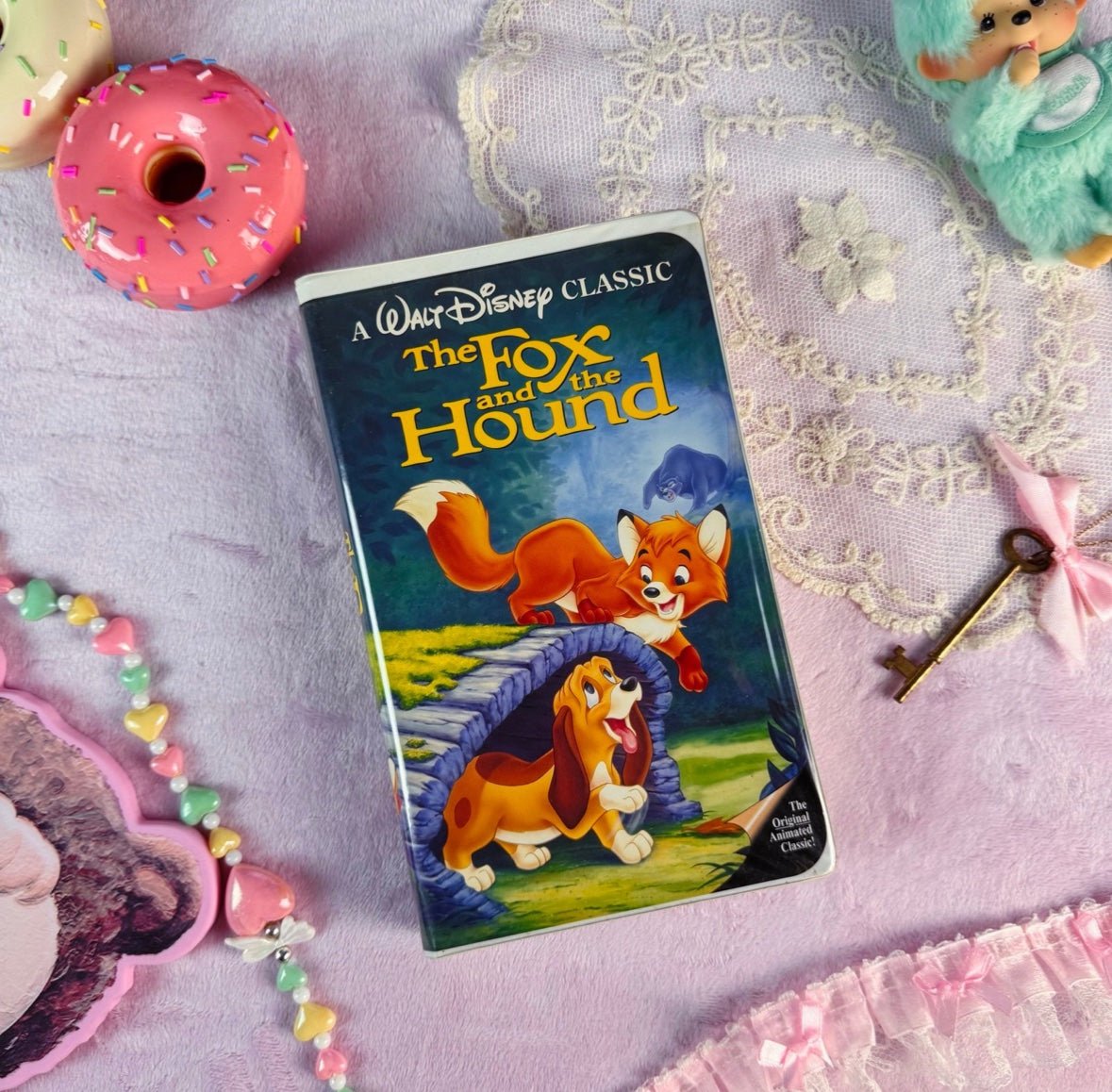 Disney VHS Tape - Fox and the Hound - Clamshell Movie Vintage 90s Nostalgia - VHS - ThrowbackBuys - Starbunnyvintage