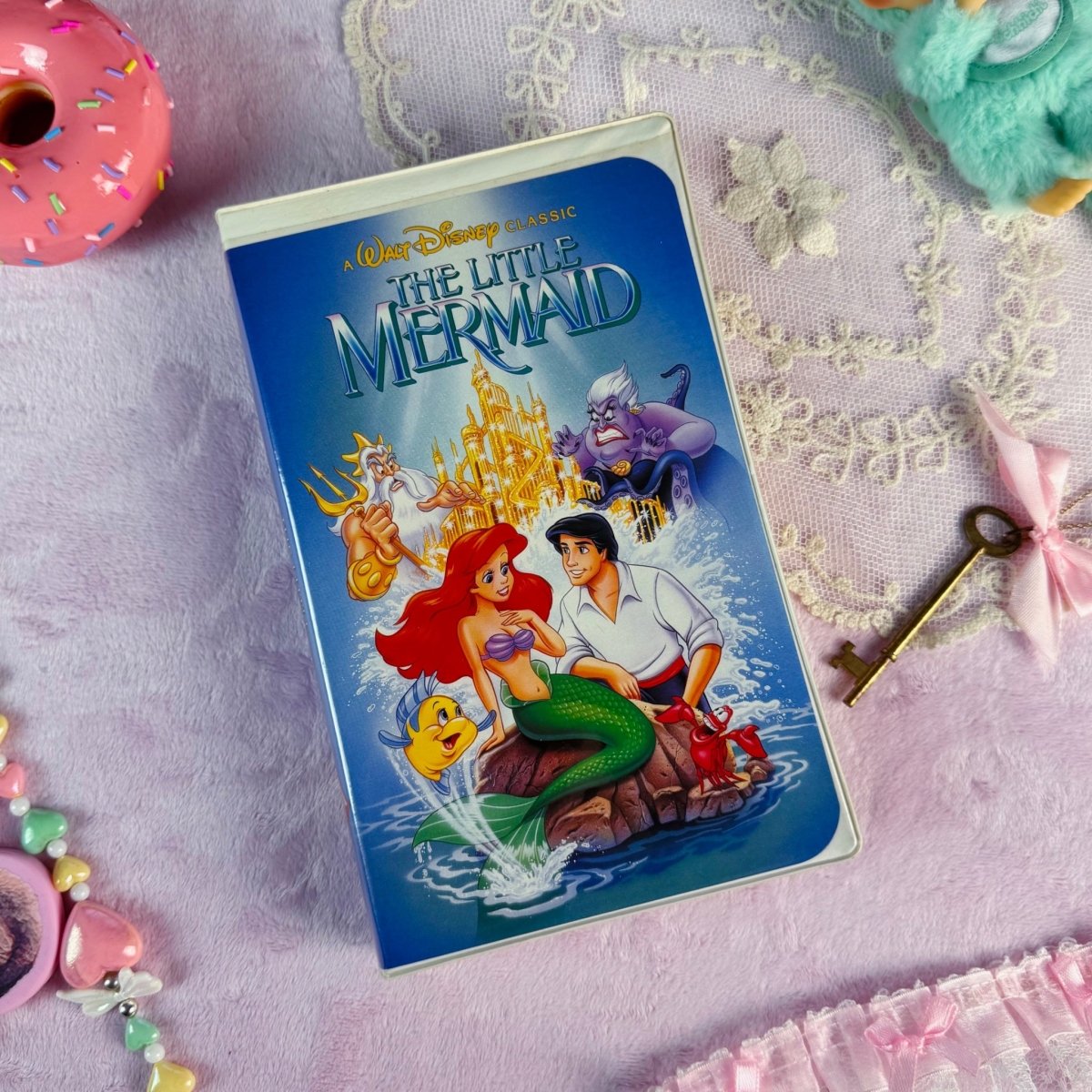 Disney VHS Tape - The Little Mermaid - Clamshell Movie Vintage 90s Nostalgia - VHS - ThrowbackBuys - Starbunnyvintage