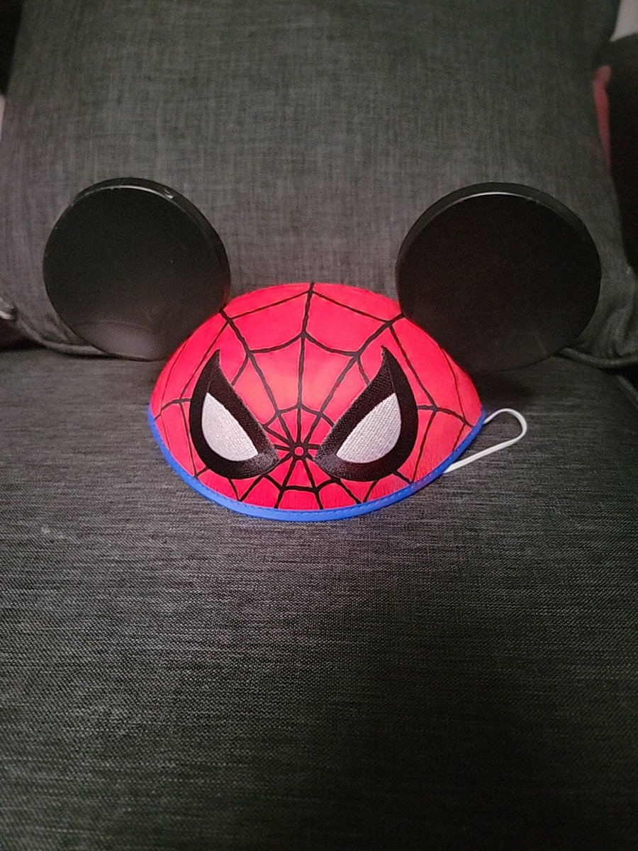 Disney World Marvel Spiderman Mickey Mouse Ears Hat - Hats - ThrowbackBuys - Amanda's Awesome Finds