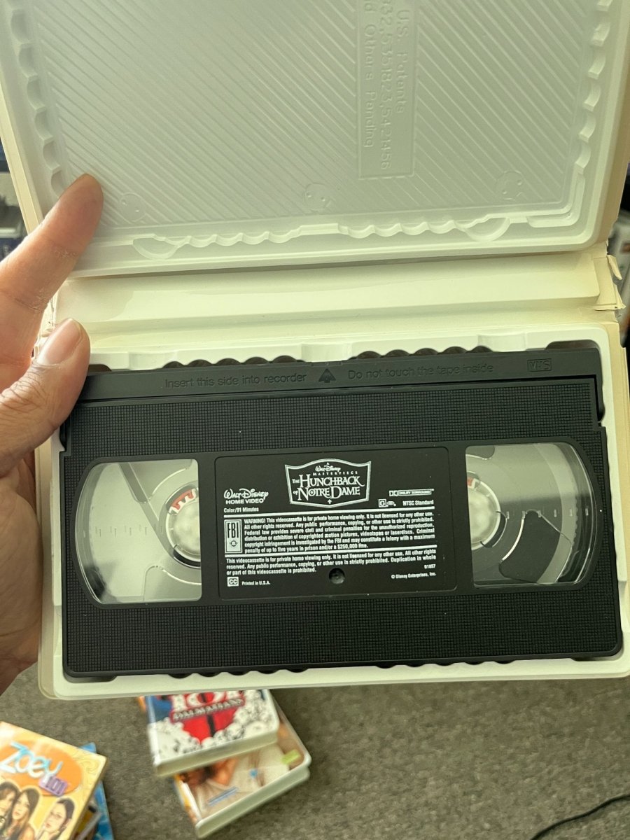 Disney's Hunchback of Notre Dame VHS - VHS - ThrowbackBuys - The Rickstalgia Shop