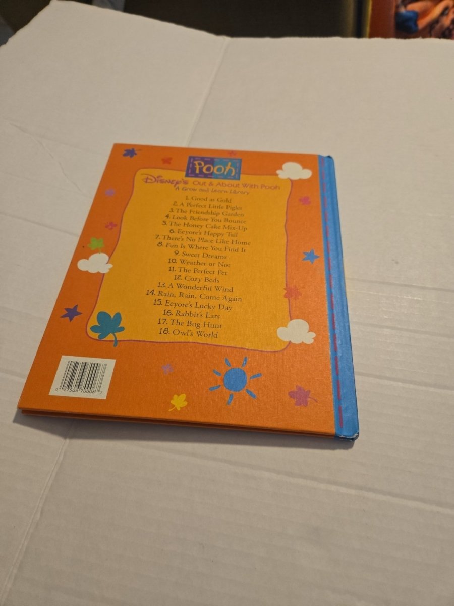 Disney's Out and About with Pooh Eeyore's Happy Tail Volume 6 Book - Books - ThrowbackBuys - Amanda's Awesome Finds