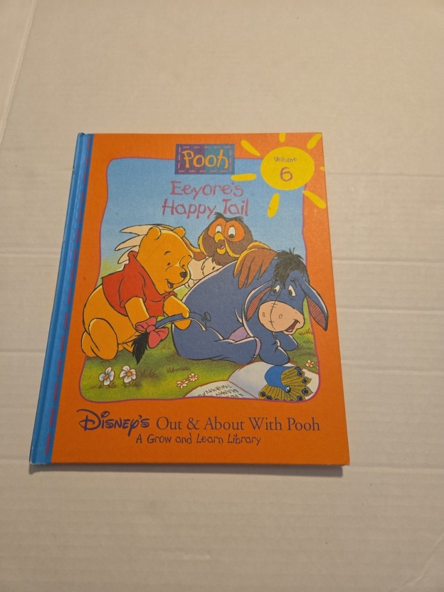 Disney's Out and About with Pooh Eeyore's Happy Tail Volume 6 Book - Books - ThrowbackBuys - Amanda's Awesome Finds
