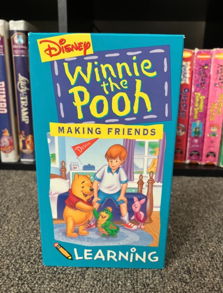 Disney's Winnie the Pooh Making Friends VHS - VHS - ThrowbackBuys - The Rickstalgia Shop