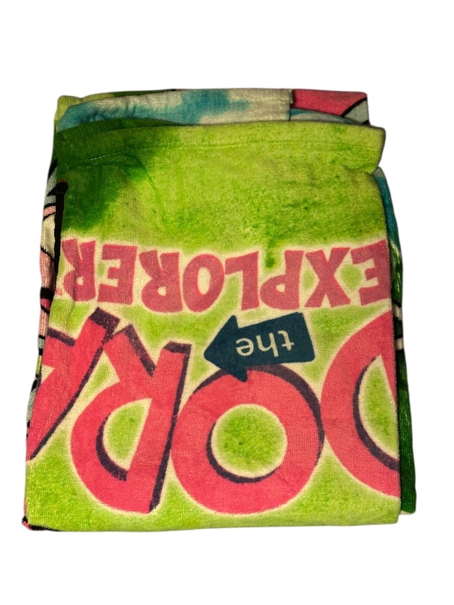 Dora The Explorer "Bubble Adventure" beach towel 2004 - Towels - ThrowbackBuys - Abunnysvintageco