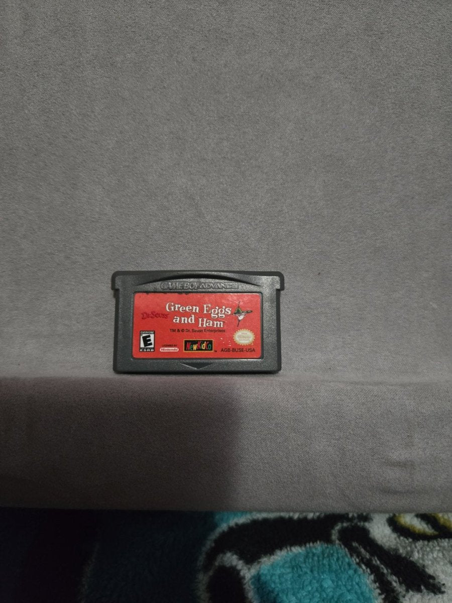 Dr Seuss’ Green Eggs and Ham Game Boy Advance Game - Video Games - ThrowbackBuys - Amanda's Awesome Finds