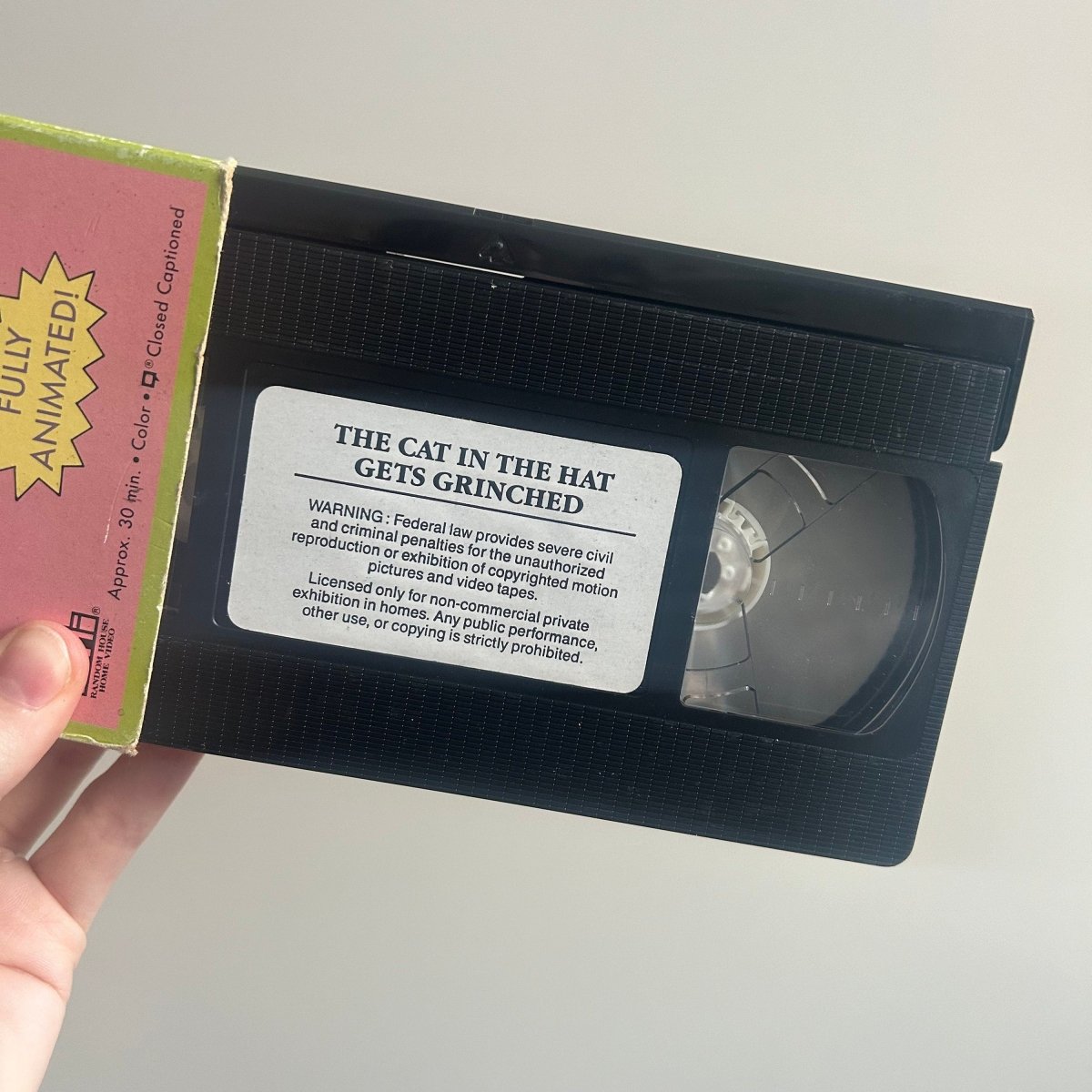 Dr. Seuss The Cat in the Hat Gets Grinched VHS 1998 - Movies - ThrowbackBuys - NostalgicEpisodes