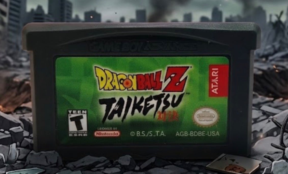 Dragon Ball Z Taiketsu GBA Nintendo Game Boy Advance Authentic Cartridge - Video Games - ThrowbackBuys -Just_in_collections