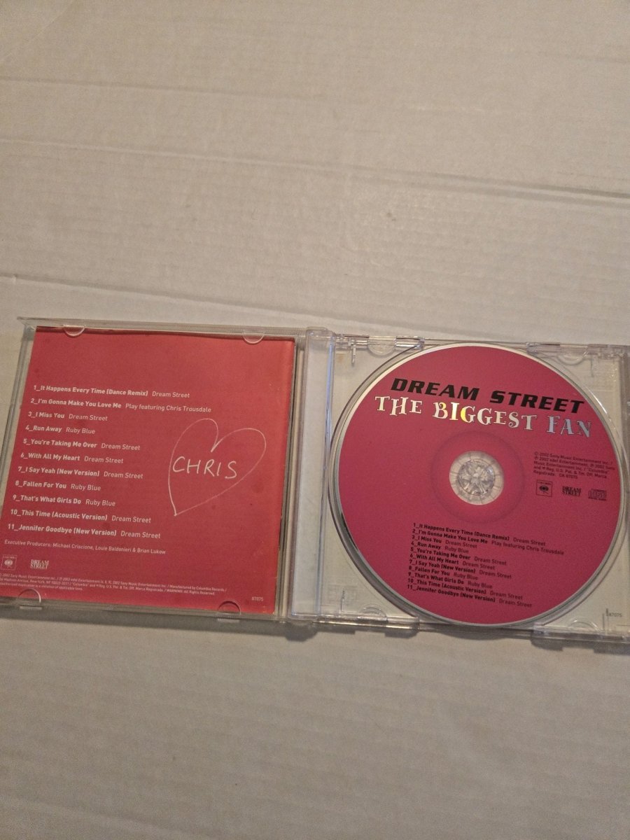 Dream Street The Biggest Fan Movie Soundtrack CD - CDs - ThrowbackBuys -Amanda's Awesome Finds