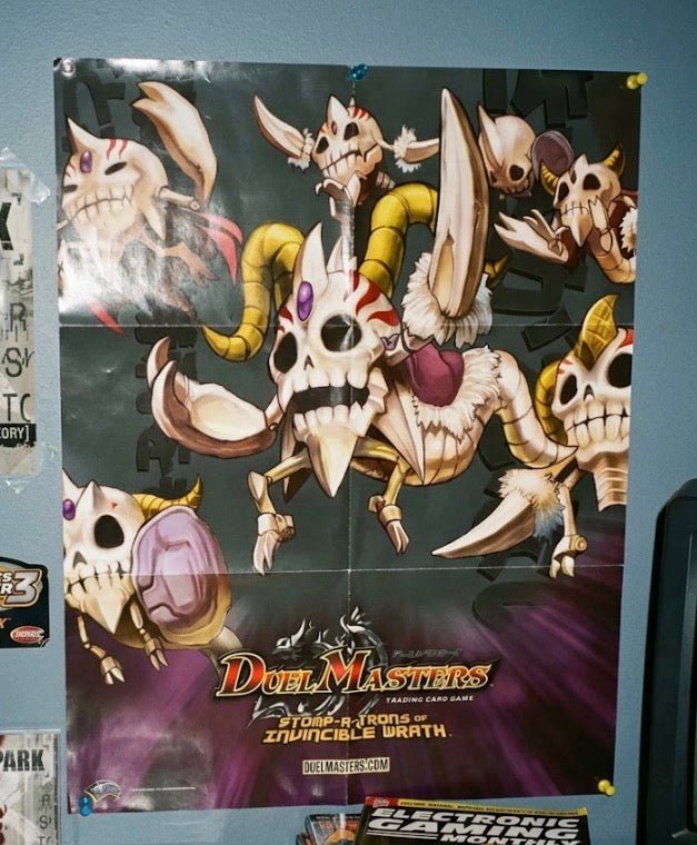 DUAL MASTERS 22" x 28" TCG - Promo Poster STOMP - A - TRONS WOC 2005 - Posters - ThrowbackBuys - Just_in_collections