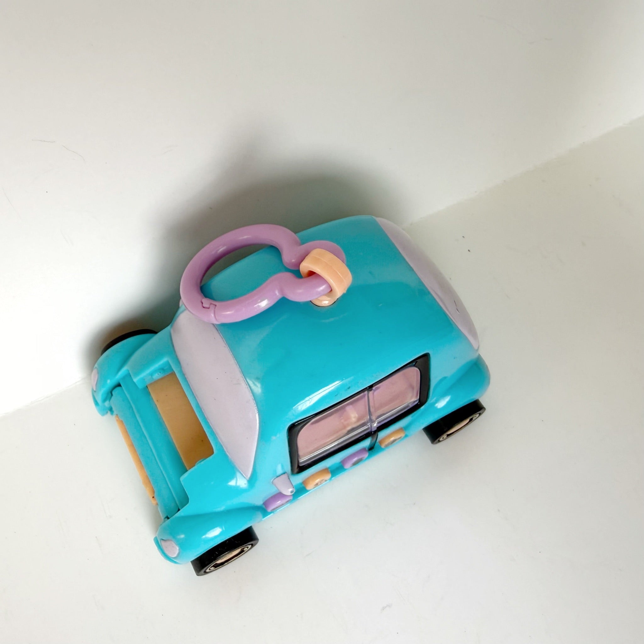 Pixel Chix Road Trippin' Blue Car Interactive Keychain 2005 WORKS Missing Hood