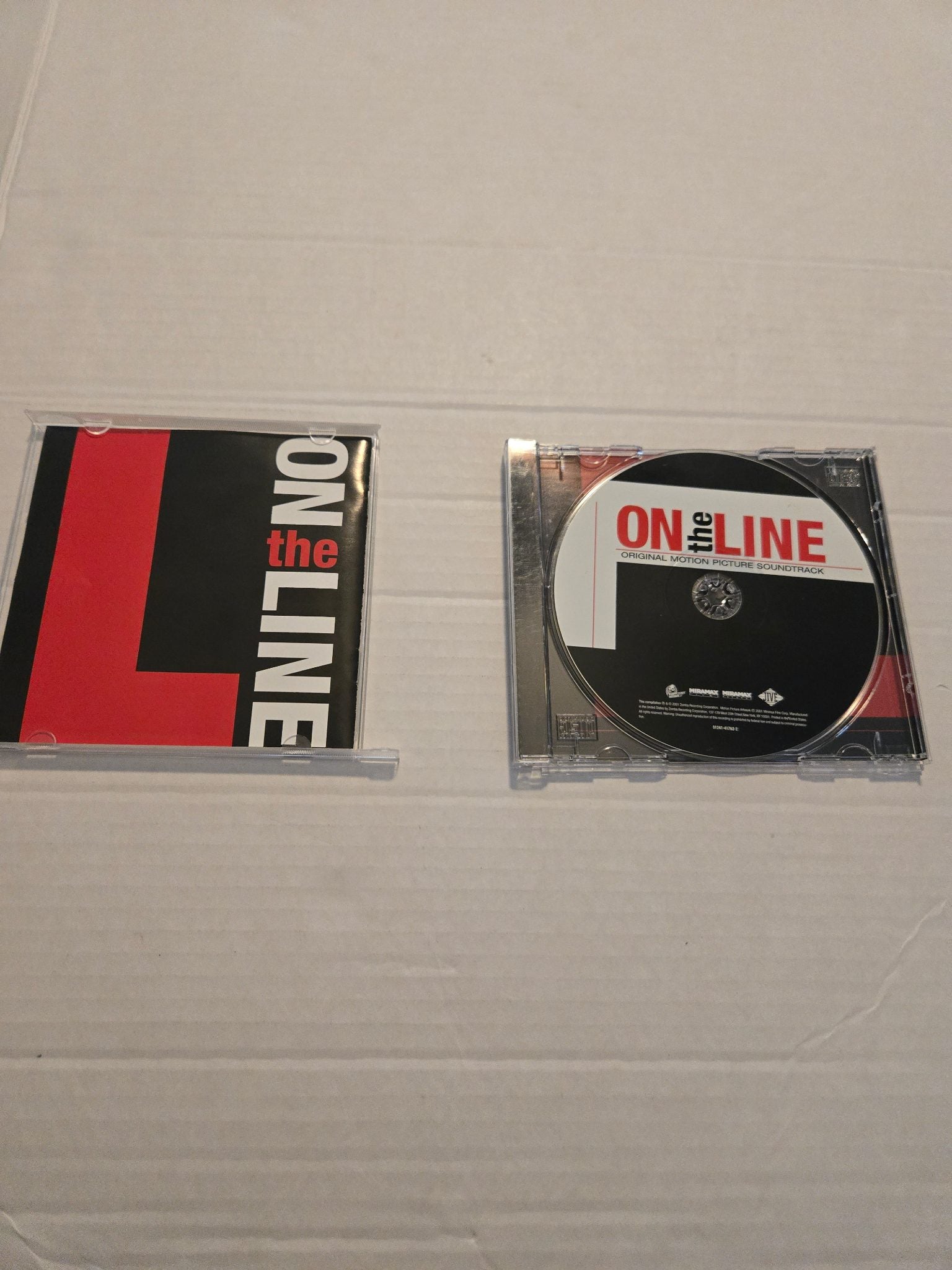 On The Line Movie Soundtrack CD