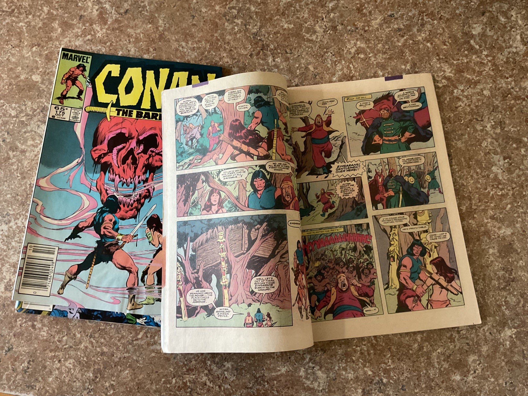 Marvel Conan the Barbarian Comics Lot Of 4 #173 #175 #179 #229