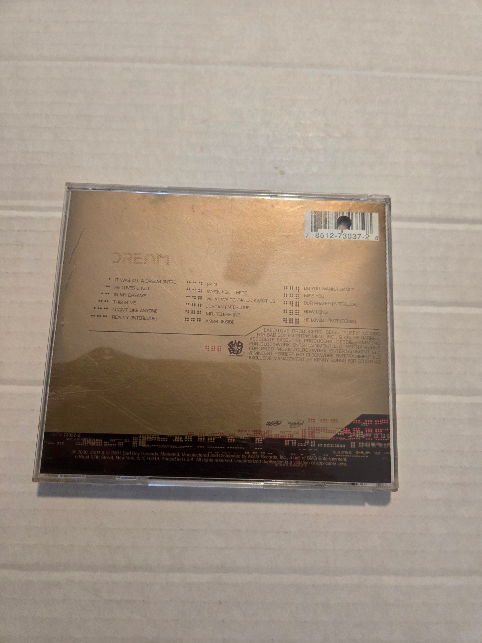Dream It Was All A Dream CD