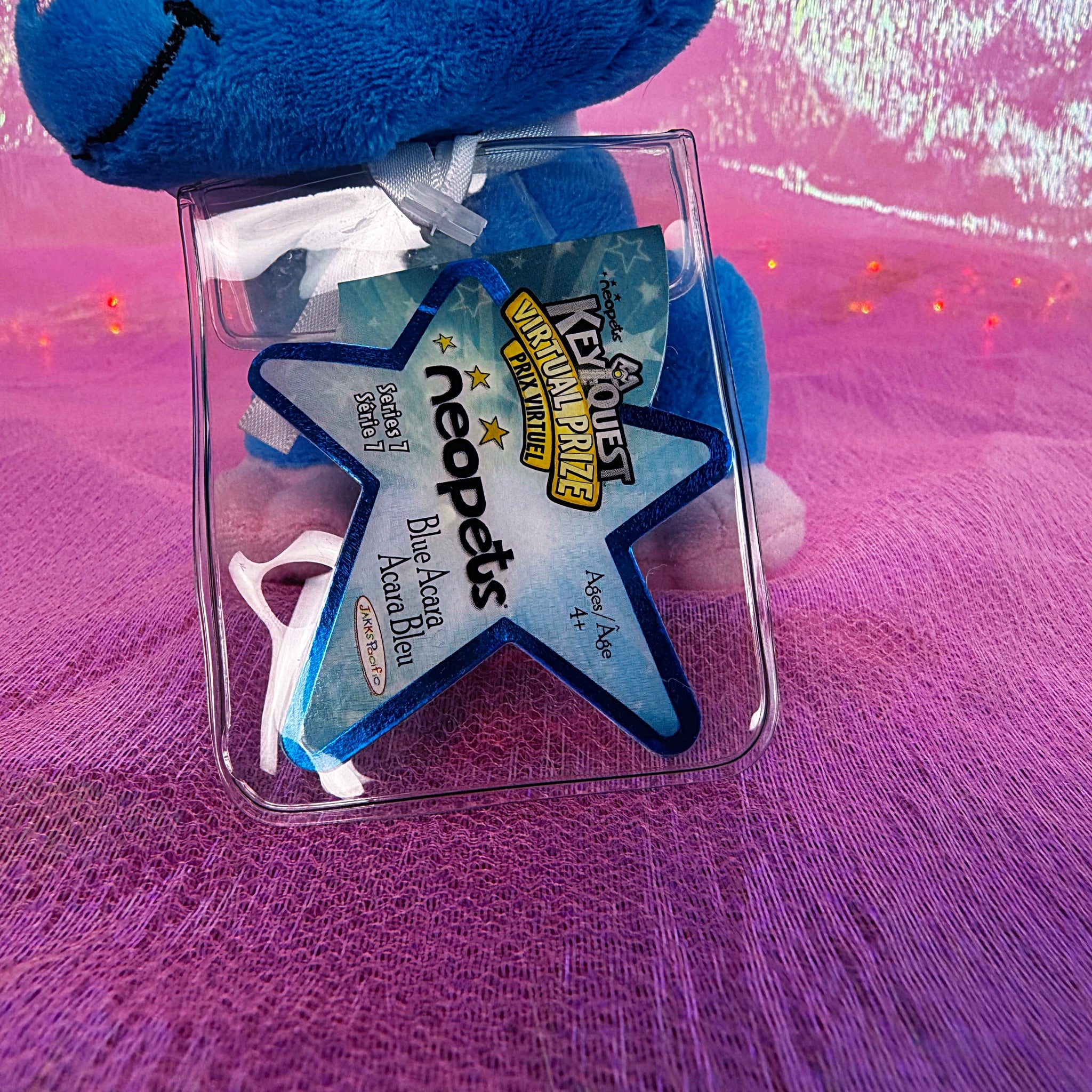 Vintage 2000s Neopets Acara Key Quest Plush