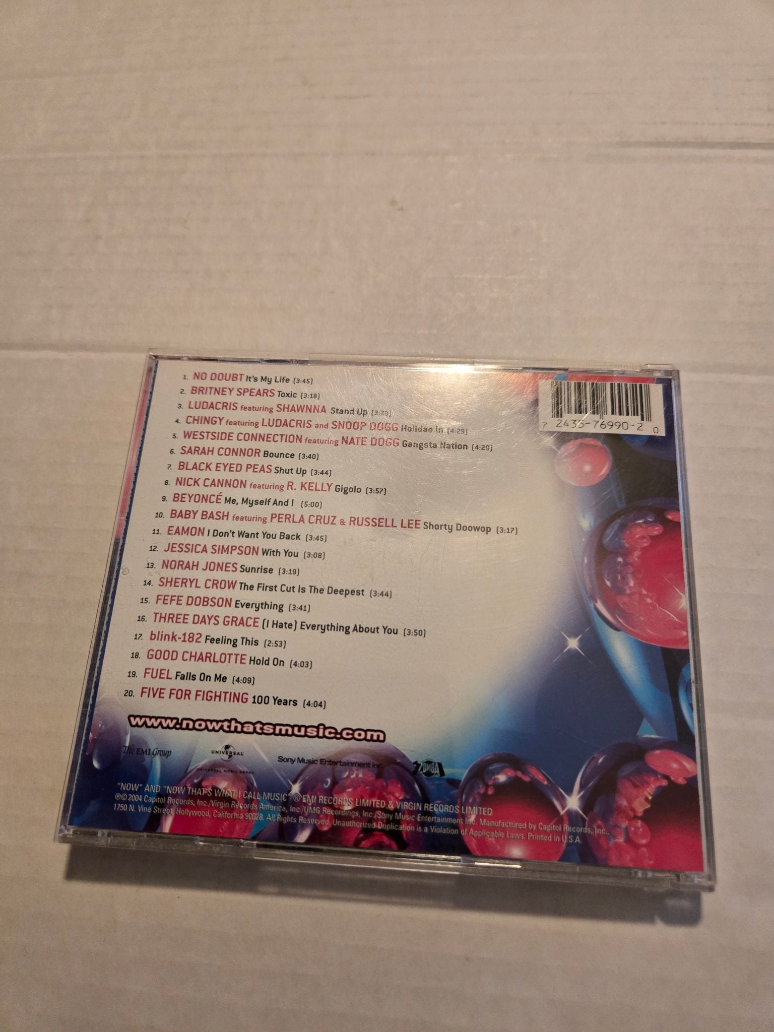 Now That's What I Call Music 15 CD