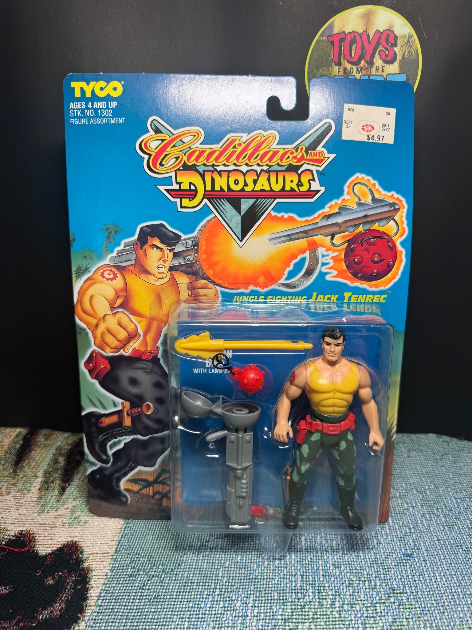 Cadillacs and Dinosaurs Jungle Fighting Jack Tenrec