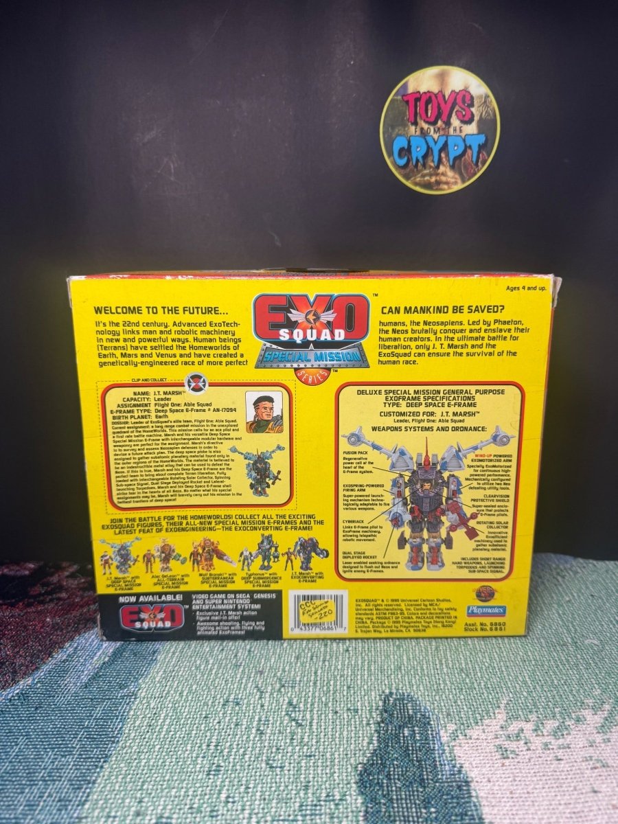 Exo Squad Special Mission JT Marsh Deep Space E-frame - Action Figures - Carded - ThrowbackBuys -toys from the crypt