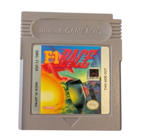 F-1 Race for Nintendo Gameboy - Tested/Working - (1990) - Video Games - ThrowbackBuys -Slaqr Retro Gaming & Collectibles