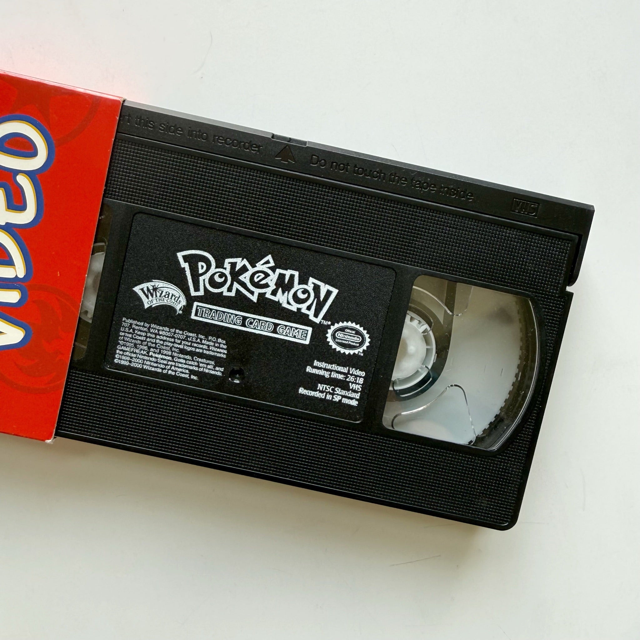 Pokemon Trading Card Game Trainer Video VHS 2000