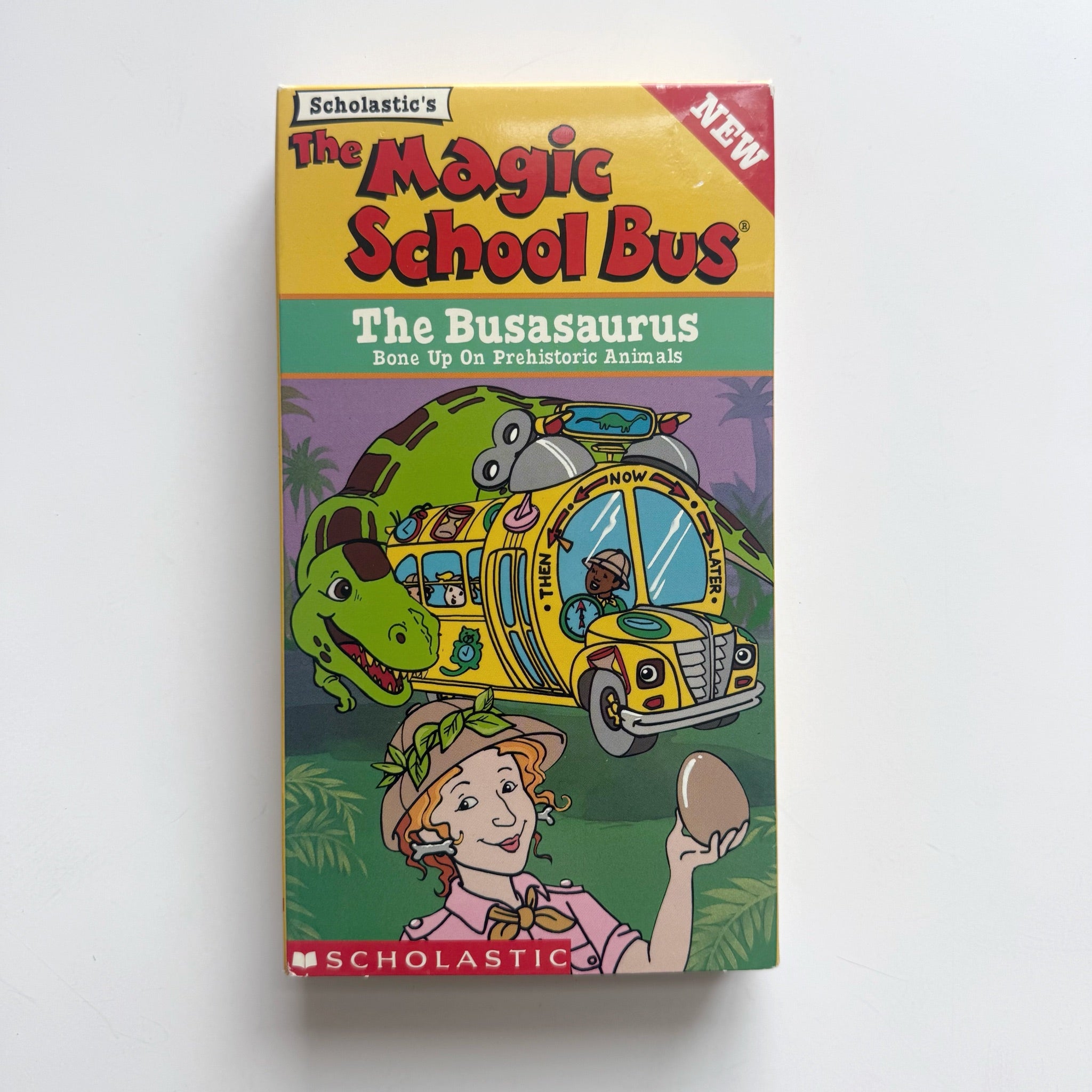 The Magic School Bus The Busasaurus VHS 1997