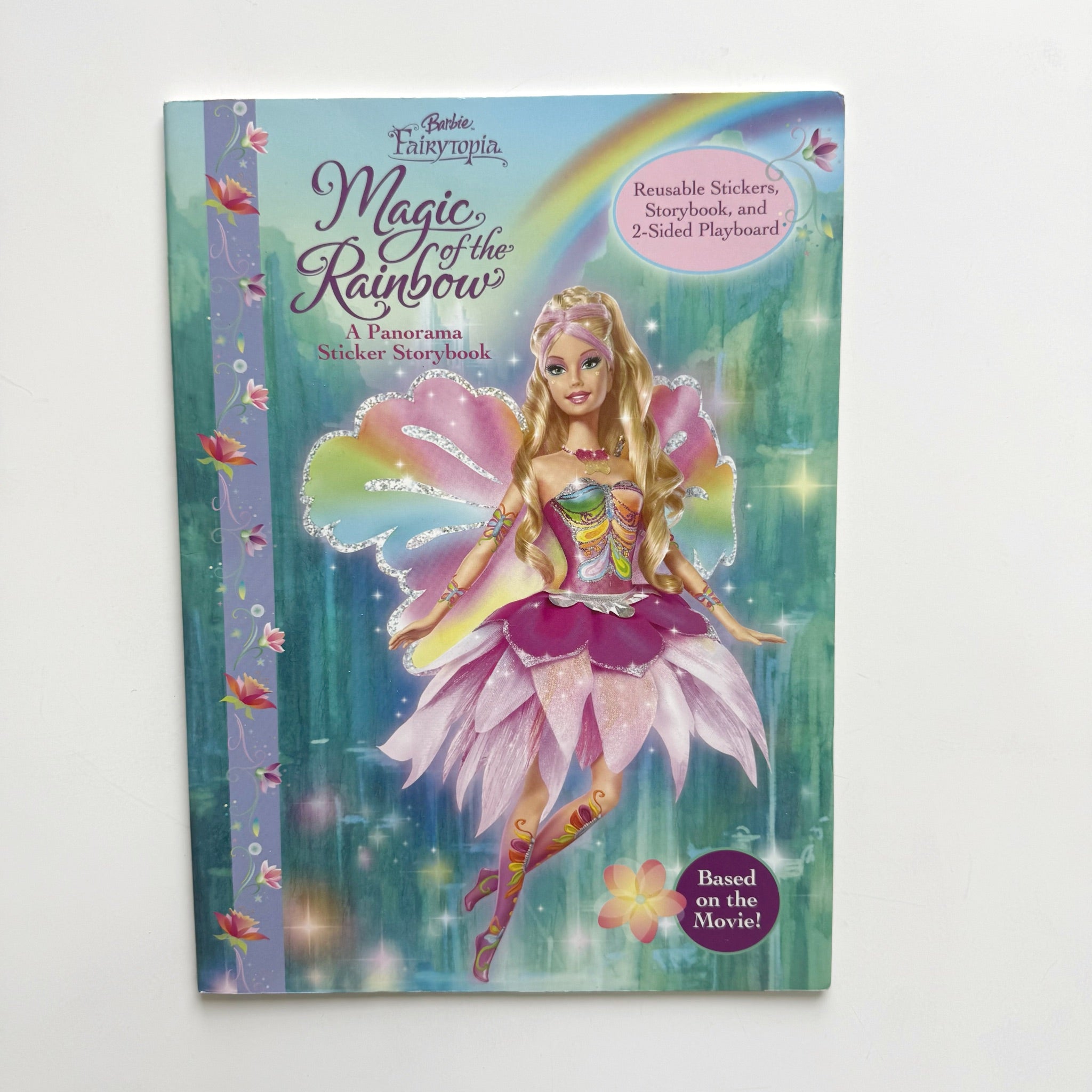 Barbie Fairytopia Magic of the Rainbow Sticker Storybook 2006