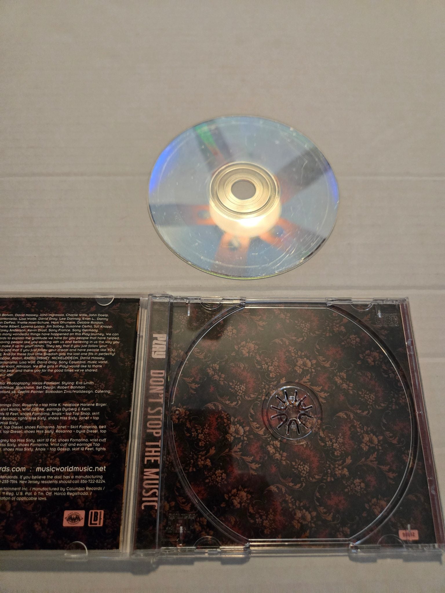 Play Don't Stop The Music CD