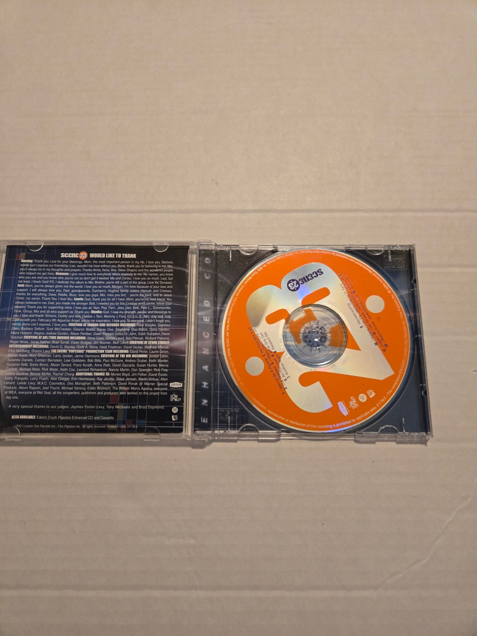 Popstars 2 Introducing Scene 23 CD