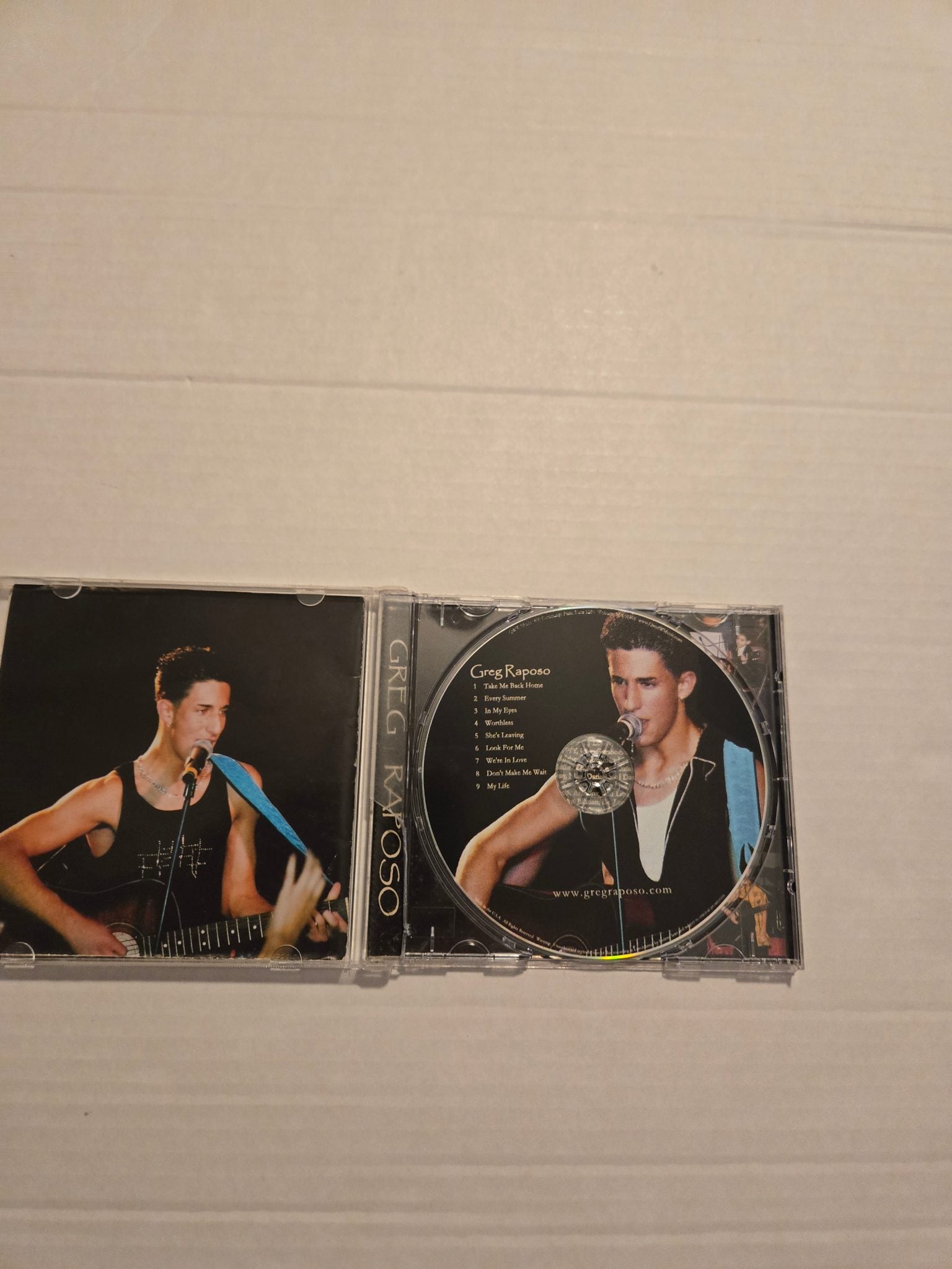 Greg Raposo Self Titled CD