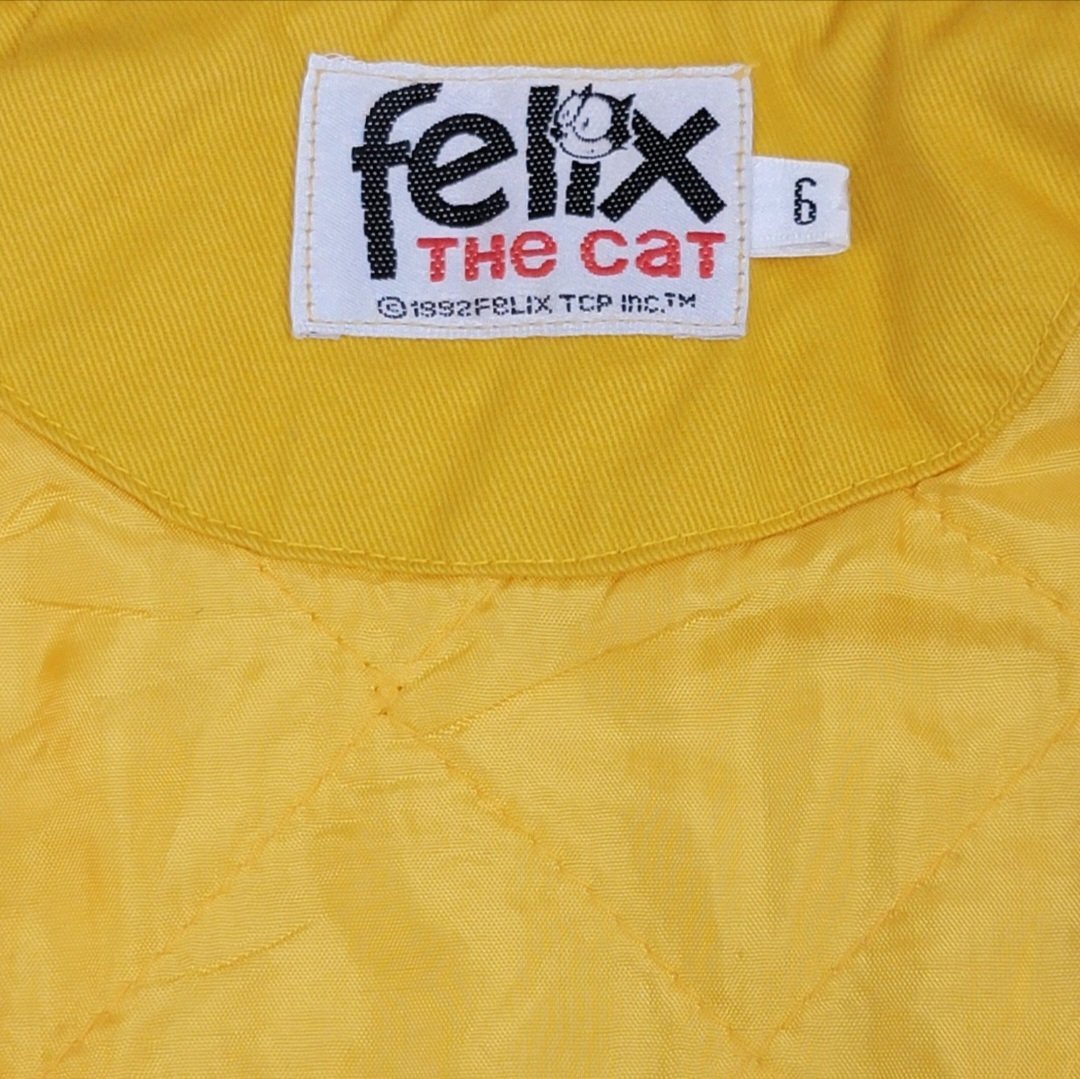 Felix the Cat Kids Jacket Size 6 - 1992 - RARE - Jackets - ThrowbackBuys - A N E 1 Stop Shop