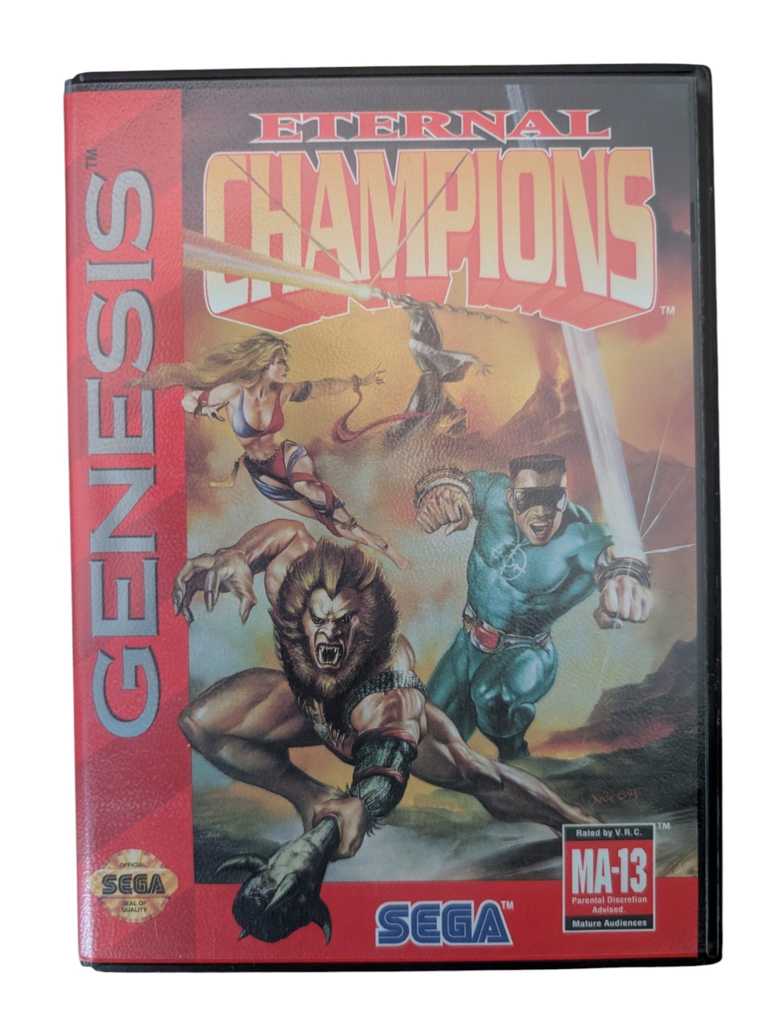 Eternal Champions - Sega Genesis - (1993) - Complete in Box