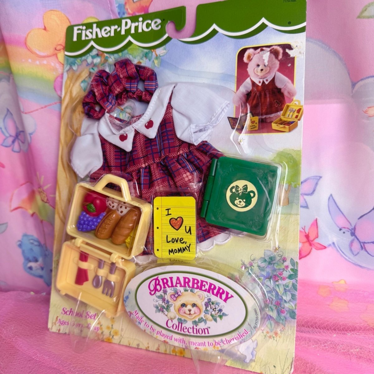 Fisher Price Briarberry Bears Collection: School Set Outfit - Action Figures & Collectibles - ThrowbackBuys - Starbunnyvintage