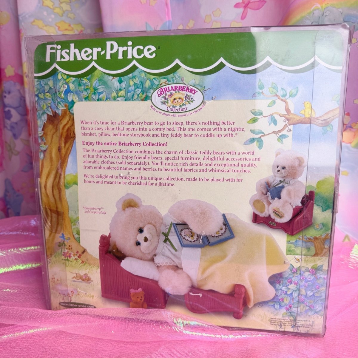 Fisher Price Briarberry Bears Collection - Sofa Bed Playset - Action Figures & Collectibles - ThrowbackBuys - Starbunnyvintage