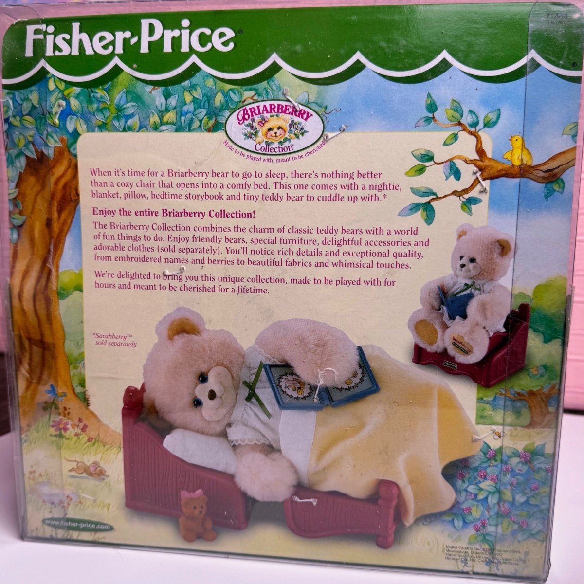 Fisher Price Briarberry Bears Collection - Sofa Bed Playset - Action Figures & Collectibles - ThrowbackBuys - Starbunnyvintage