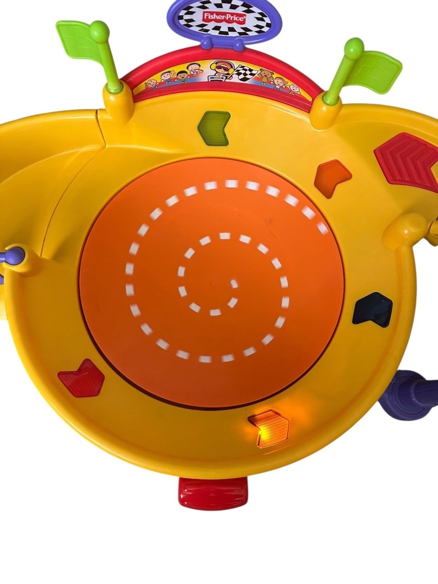 Fisher Price Lil Zoomers Spinnin' Sounds Speedway - Toy Accessories - ThrowbackBuys - Abunnysvintageco