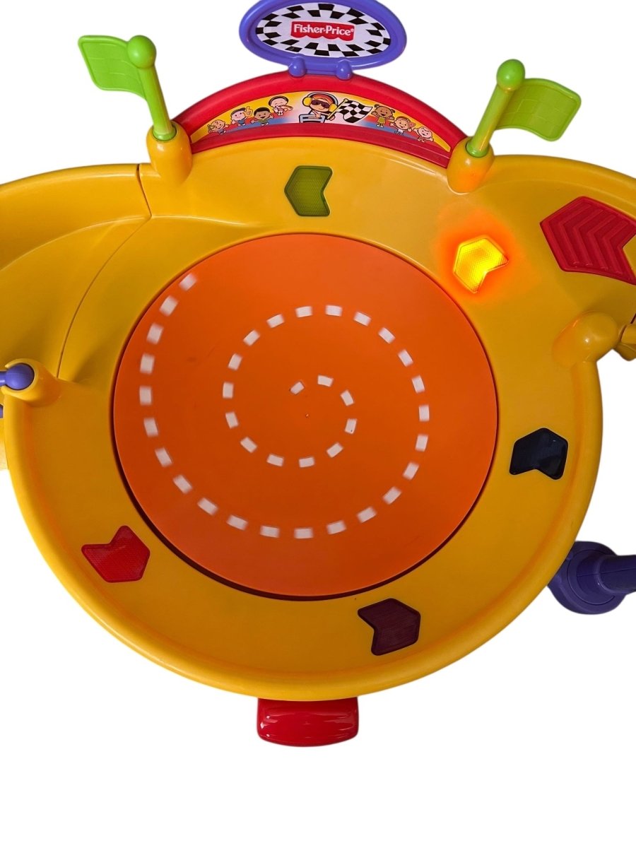 Fisher Price Lil Zoomers Spinnin' Sounds Speedway - Toy Accessories - ThrowbackBuys - Abunnysvintageco