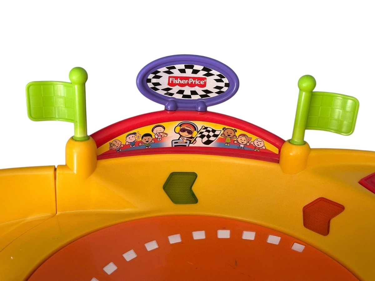 Fisher Price Lil Zoomers Spinnin' Sounds Speedway - Toy Accessories - ThrowbackBuys - Abunnysvintageco