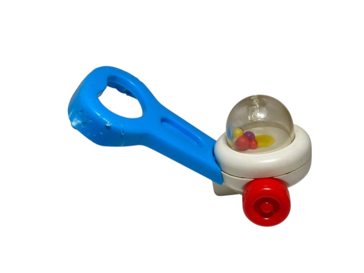 Fisher Price McDonalds Toy Miniature Corn Popper Rattle - 1996 - Action Figures & Collectibles - ThrowbackBuys - Abunnysvintageco
